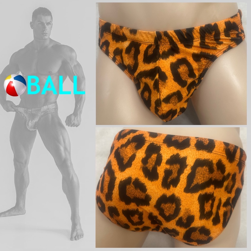 Ball Pouch Swimsuit Large runs small 32-40" waist Gently worn 90% polyamide